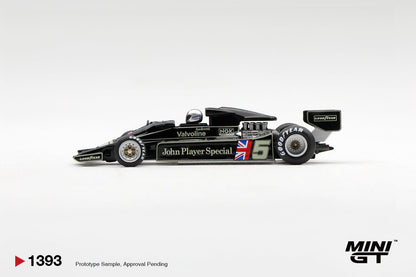 [PRE-ORDER] MINI GT Lotus 78 #5 Mario Andretti 1977 US GP West Winner MGT01393 1/64 Diecast