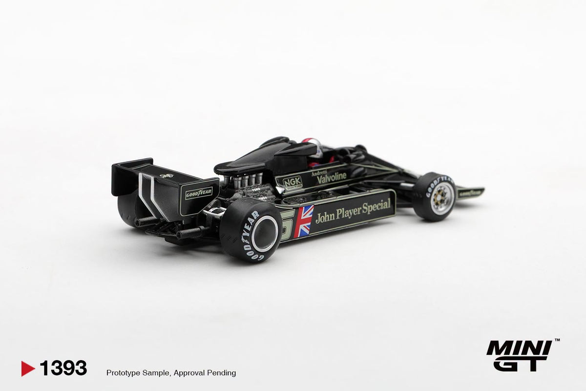 [PRE-ORDER] MINI GT Lotus 78 #5 Mario Andretti 1977 US GP West Winner MGT01393 1/64 Diecast