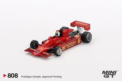 Mini GT Lotus 78 #6 Gunnar Nilsson 1977 Japanese GP Blister Packaging MGT00808 1/64 Diecast