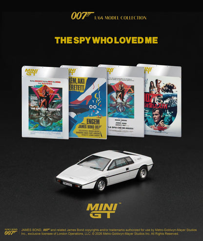 [Pre-Order] Mini GT Lotus Esprit S1 The Spy Who Loved Me English Version MGT00925-007E 1/64 Diecast