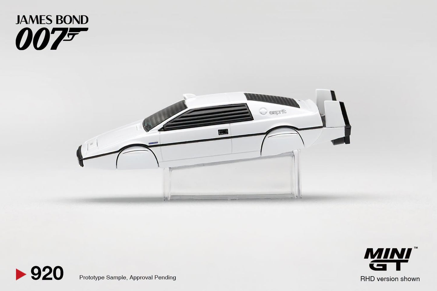 [Pre-Order] Mini GT Lotus Esprit S1 English Poster “The Spy Who Loved Me” Submarine MGT00920 1/64 Diecast