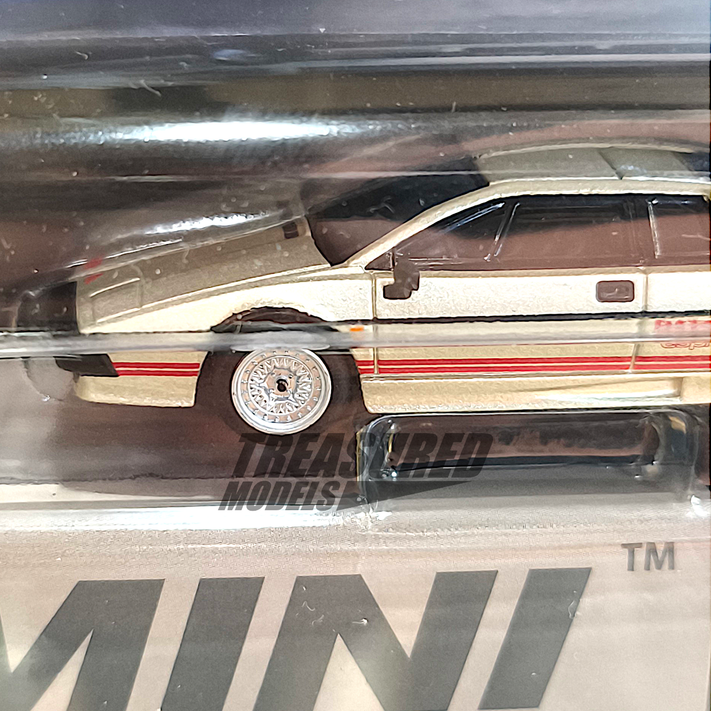 Mini GT Lotus Esprit Turbo Metallic Silver Blister Packaging MGT01109 1/64 Diecast