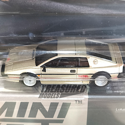 Mini GT Lotus Esprit Turbo Metallic Silver Blister Packaging MGT01109 1/64 Diecast