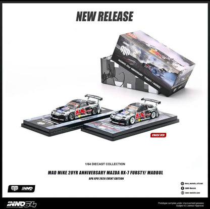 [APAxpo] INNO64 MAD MIKE 20YR ANNIVERSARY MAZDA RX-7 FURSTY MADBUL APAxpo 2026 1/64 Diecast
