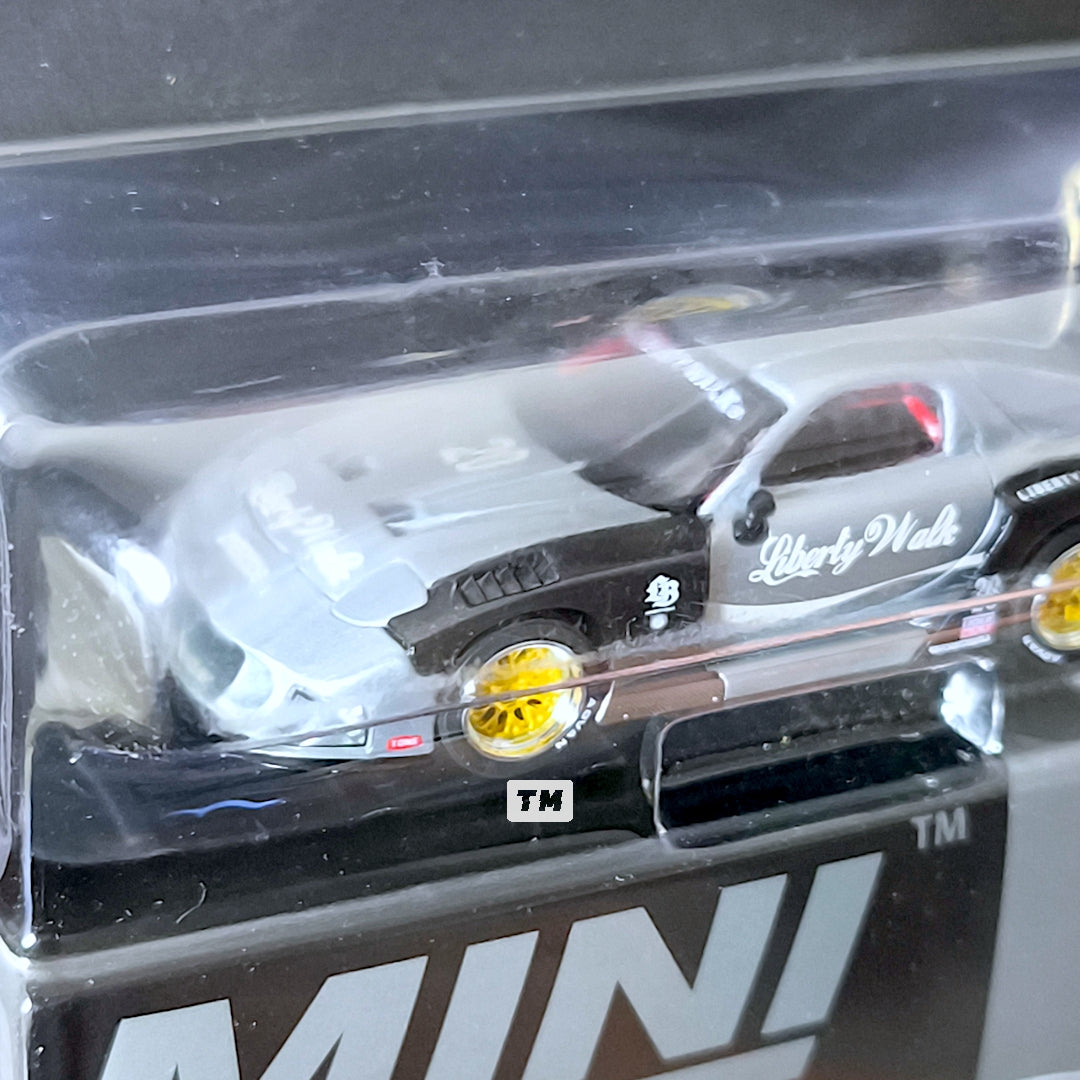 CHASE! Mini GT MAZDA RX-7 LB-Super Silhouette Liberty Walk Black MGT00785-BLC 1/64 Diecast