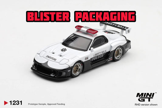 [Pre-Order] Mini GT MAZDA RX-7 LB-Super Silhouette Police Blister Packaging MGT01231BL 1/64 Diecast