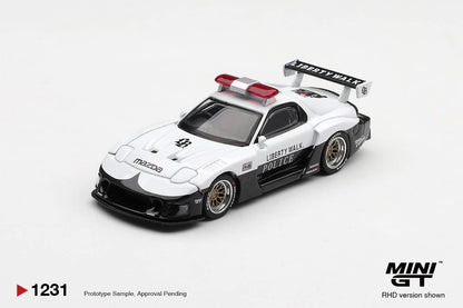 [Pre-Order] Mini GT MAZDA RX-7 LB-Super Silhouette Police MGT01231 1/64 Diecast