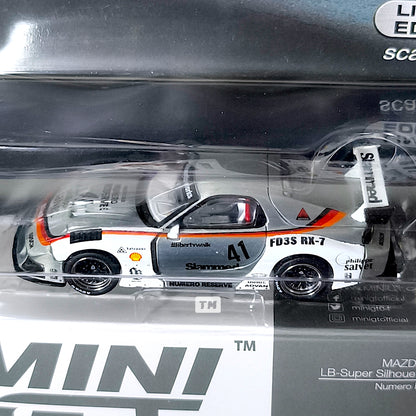 CHASE! Mini GT MAZDA RX-7 LB-Super Silhouette #41 Numero Reserve CHASE Blister Packaging MGT00773-BLC 1/64 Diecast
