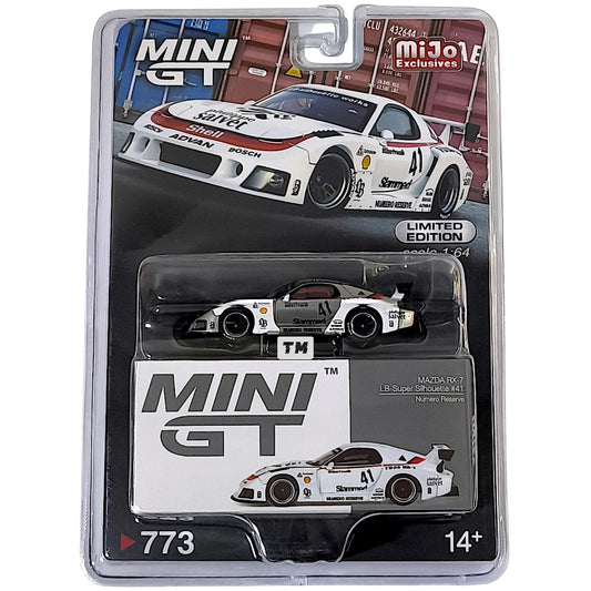 CHASE! Mini GT MAZDA RX-7 LB-Super Silhouette #41 Numero Reserve CHASE Blister Packaging MGT00773-BLC 1/64 Diecast