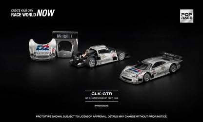 [Pre-Order] Pop Race MERCEDES-BENZ AMG CLK GTR FIA GT CHAMPIONSHIP 1997 PR640509 1/64 Diecast