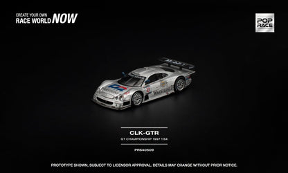[Pre-Order] Pop Race MERCEDES-BENZ AMG CLK GTR FIA GT CHAMPIONSHIP 1997 PR640509 1/64 Diecast