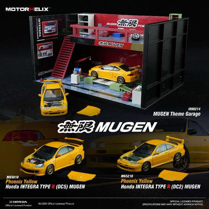 MotorHelix MUGEN Theme Garage M90214 1/64 Diecast