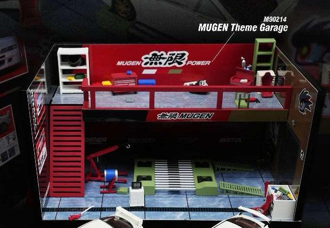 MotorHelix MUGEN Theme Garage M90214 1/64 Diecast