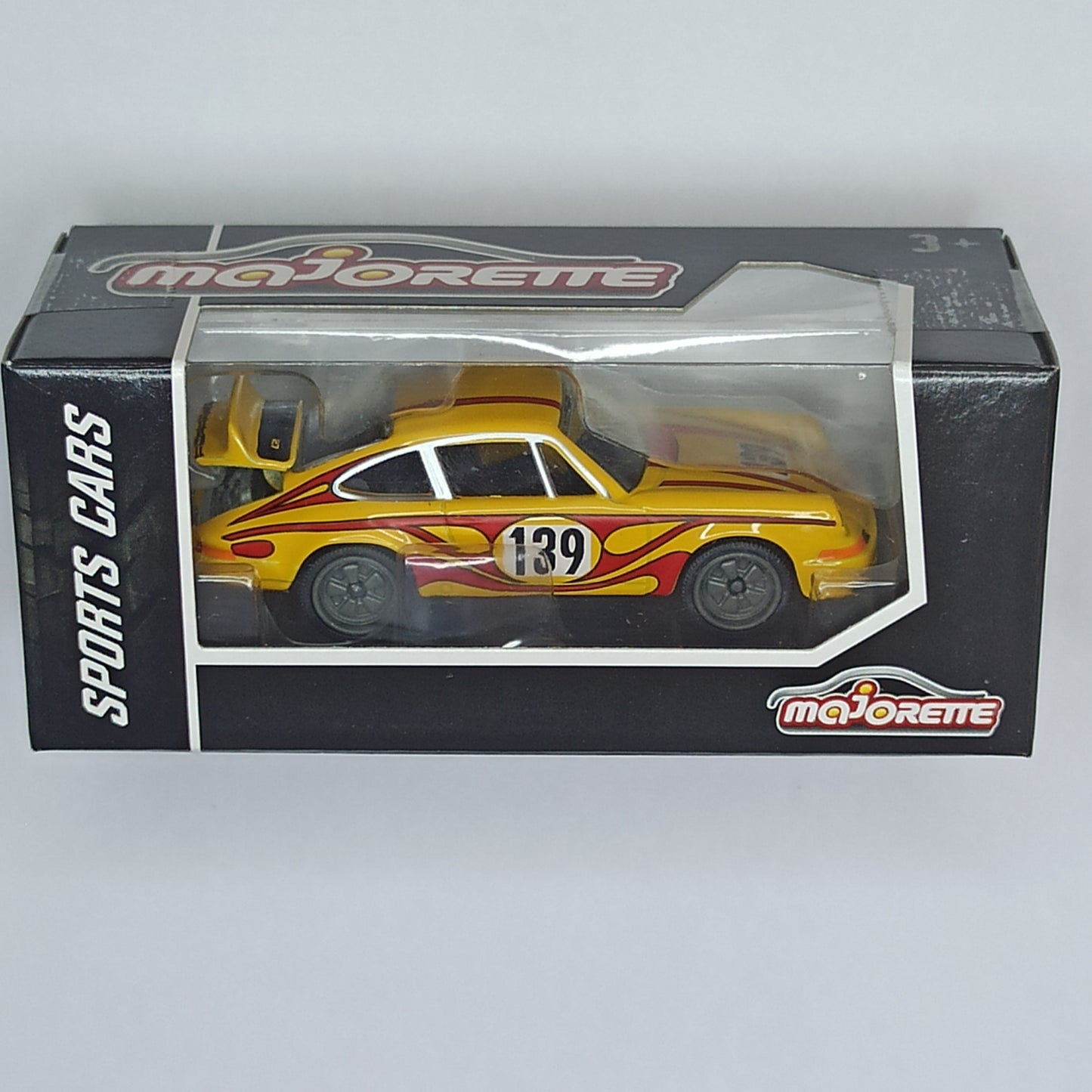 Majorette Porsche 911 Carrera Yellow 2024 Sports Cars Box 1/64 Diecast
