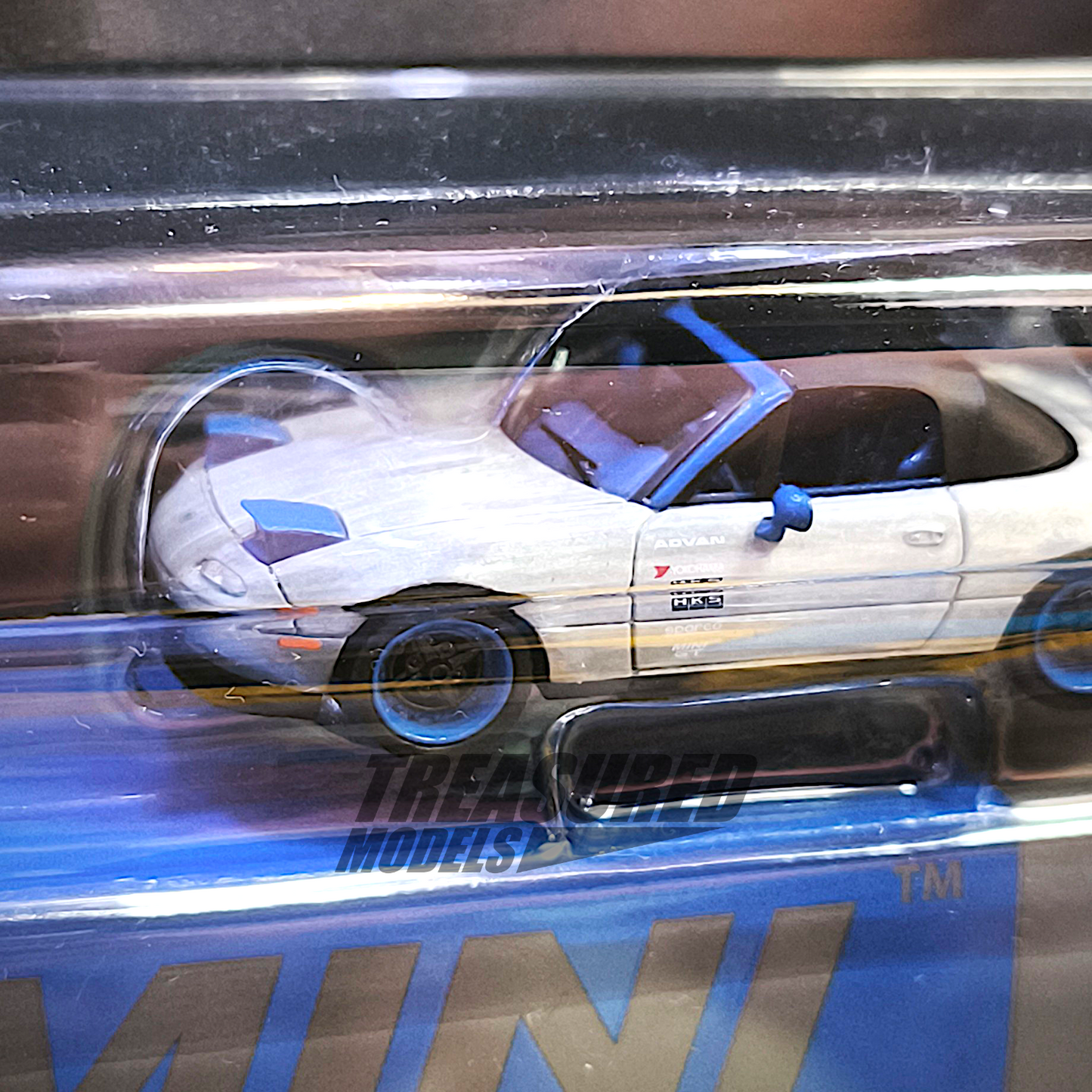 Mini GT CHASE Mazda Miata MX-5 (NA) Tuned Version Dark Blue Blister Packaging MGT01069 1/64 Diecast