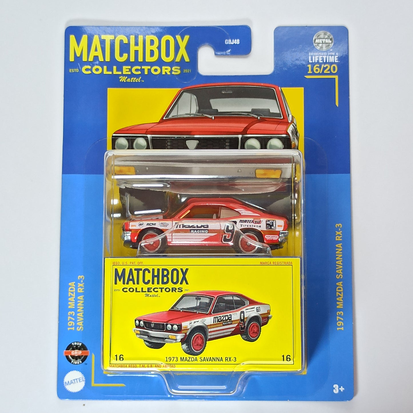 Matchbox Mazda 73 Savanna RX-3 Red 2024 Collectors Series 1/64 Diecast