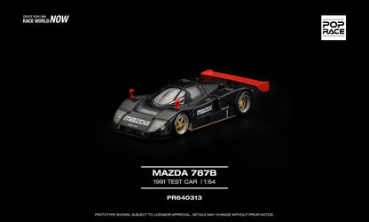 [Pre-Order] Pop Race Mazda 787B 1991 Test Car PR640313 1/64 Diecast