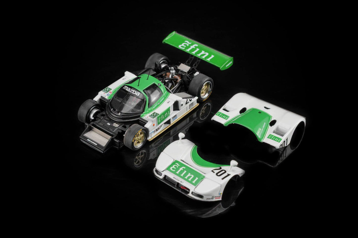 [Pre-Order] MotorHelix Mazda 787B #201 Green White M60112 1/64 Diecast