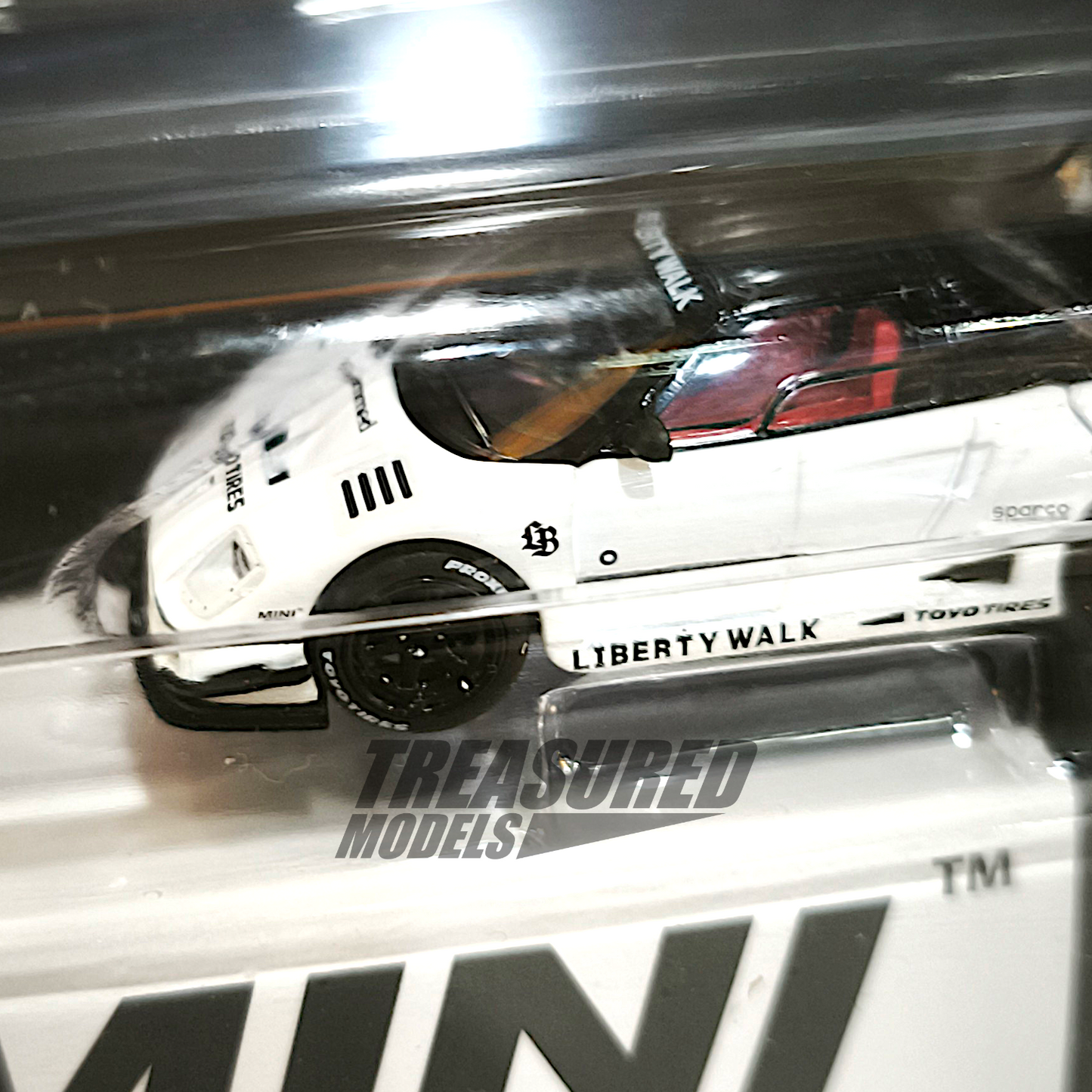 Mini GT Mazda AZ-1 Liberty Walk LB40 2024 Tokyo Auto Salon White Blister Packaging MGT00953 1/64 Diecast