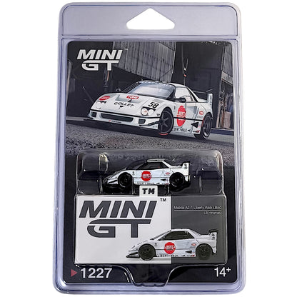 Mini GT Mazda AZ-1 Liberty Walk LB40 LB-Hinomaru Blister Packaging MGT01227-BL 1/64 Diecast