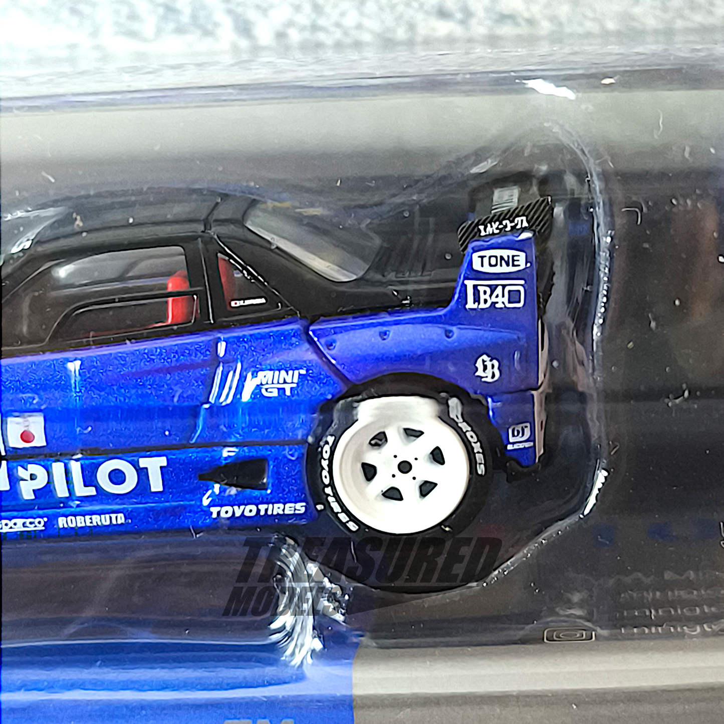 Mini GT Mazda AZ-1 Liberty Walk LB40 PILOT Blister Packaging MGT01047 1/64 Diecast