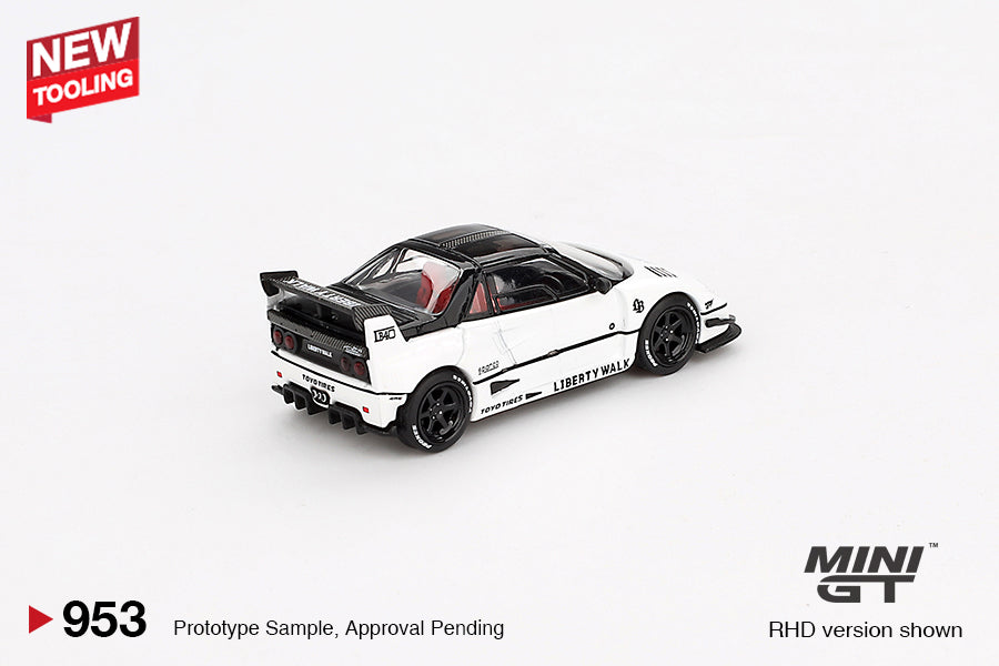 Mini GT Mazda AZ-1 Liberty Walk LB40 White 2024 Tokyo Auto Salon MGT00953 1/64 Die Cast