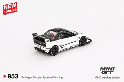 Mini GT Mazda AZ-1 Liberty Walk LB40 White 2024 Tokyo Auto Salon MGT00953 1/64 Die Cast