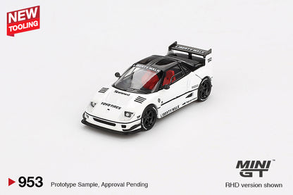 Mini GT Mazda AZ-1 Liberty Walk LB40 White 2024 Tokyo Auto Salon MGT00953 1/64 Die Cast