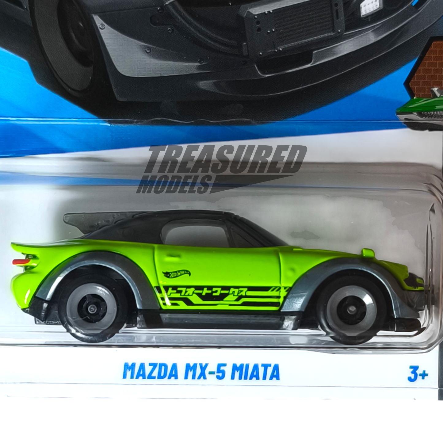 Hot Wheels Mazda MX-5 Miata Lime Green 2025 Main Line HW Dream Garage 1/64 Die Cast