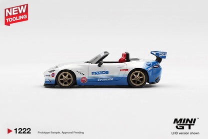 [Pre-Order] Mini GT Mazda Miata MX-5 (ND) Pandem IMSA MGT01222 1/64 Diecast