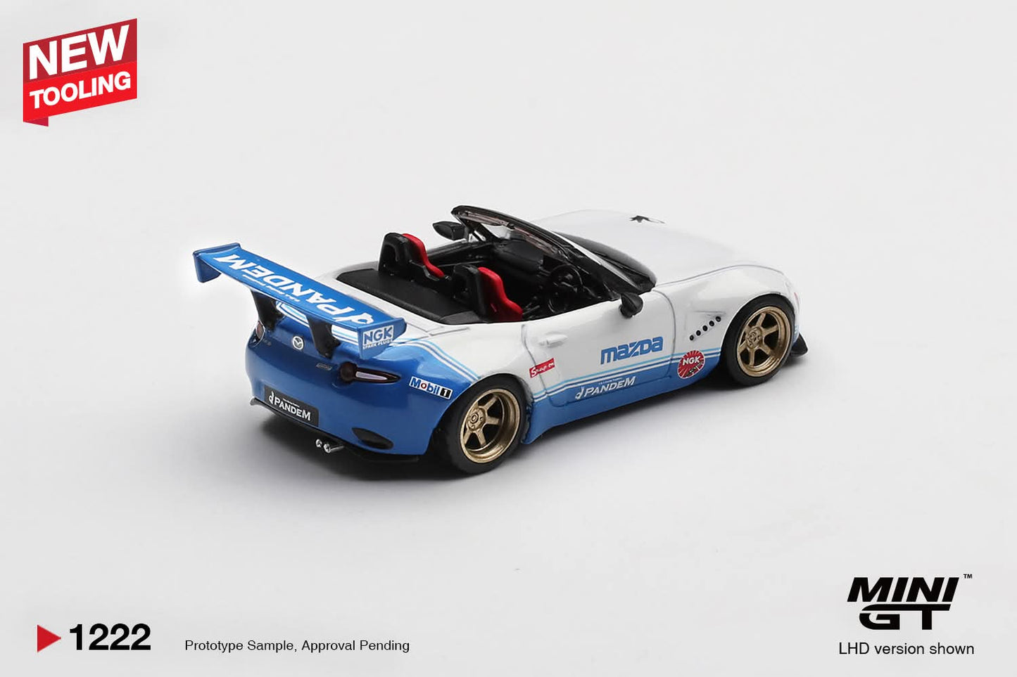 [Pre-Order] Mini GT Mazda Miata MX-5 (ND) Pandem IMSA MGT01222 1/64 Diecast
