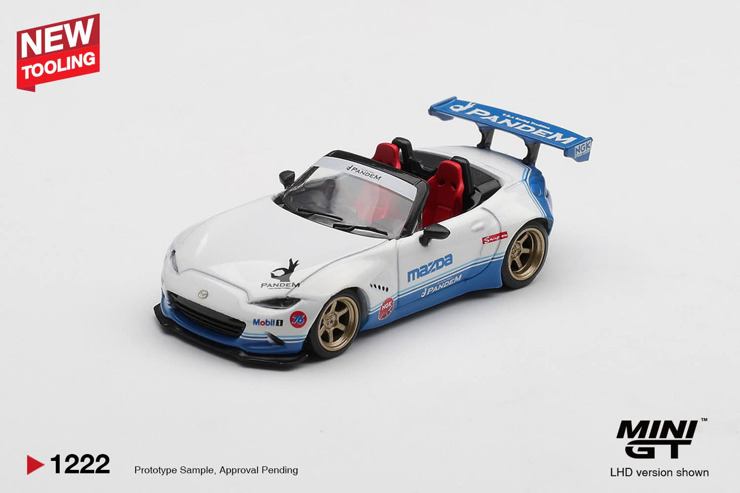 [Pre-Order] Mini GT Mazda Miata MX-5 (ND) Pandem IMSA MGT01222 1/64 Diecast