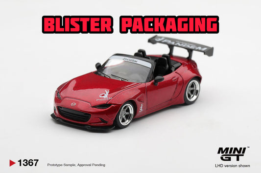 [Pre-Order] Mini GT Mazda Miata MX-5 (ND) Pandem Kodo Red Blister Packaging MGT01367-BL 1/64 Diecast