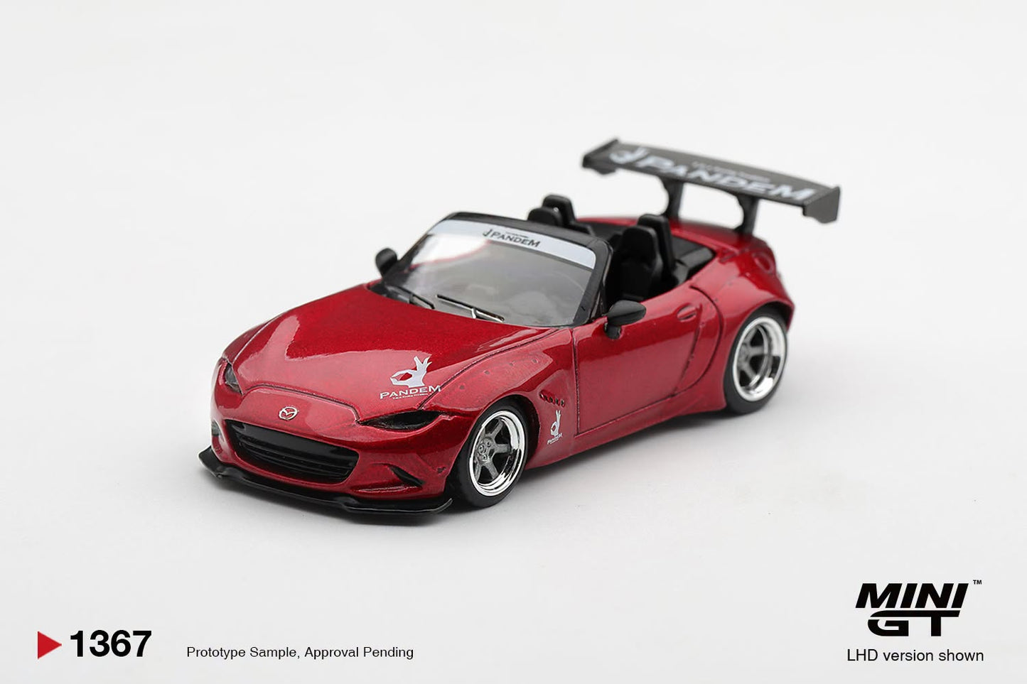 [Pre-Order] Mini GT Mazda Miata MX-5 (ND) Pandem Kodo Red MGT01367 1/64 Diecast