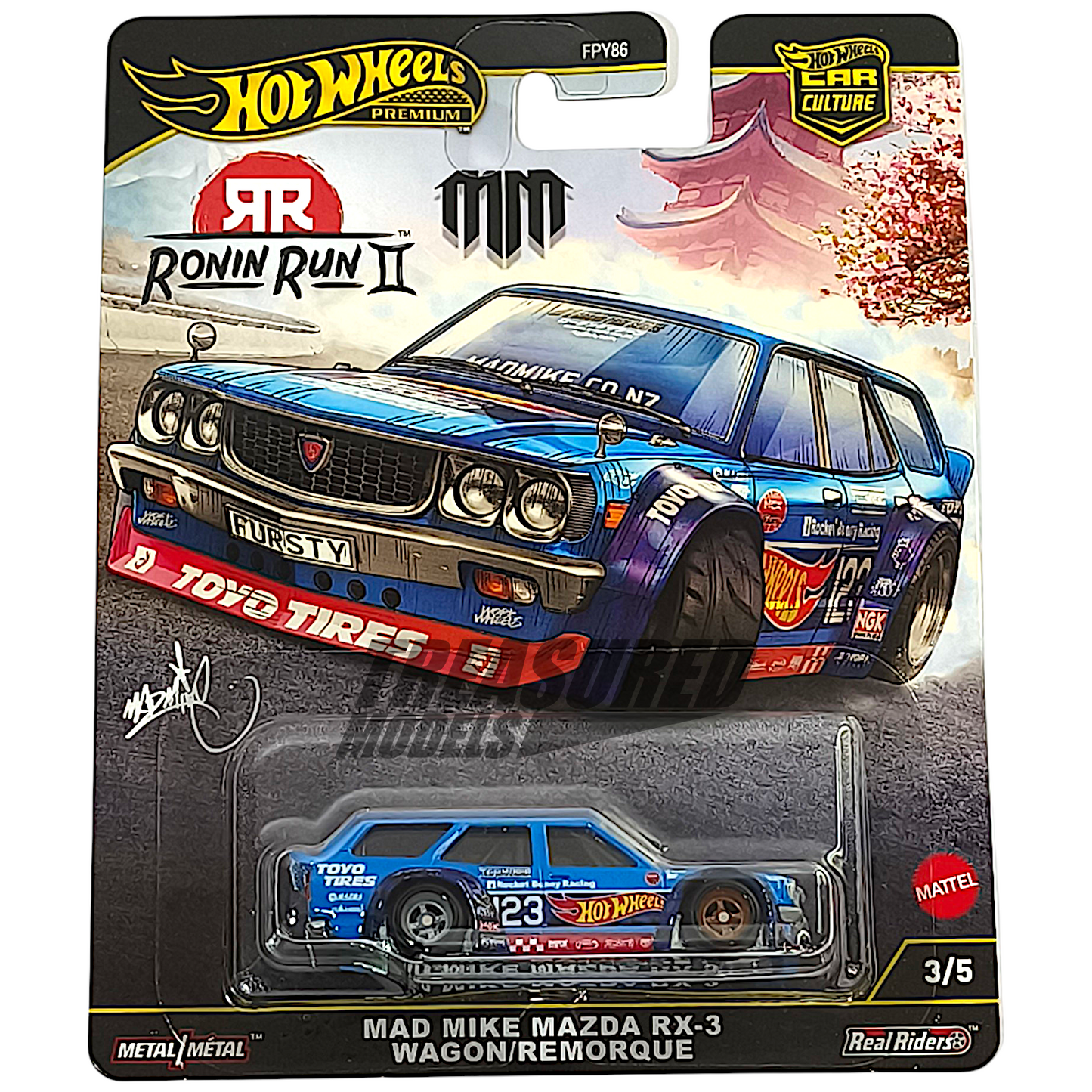 Hot Wheels 2025 Premium Car Culture Ronin Run II 1/64 Diecast