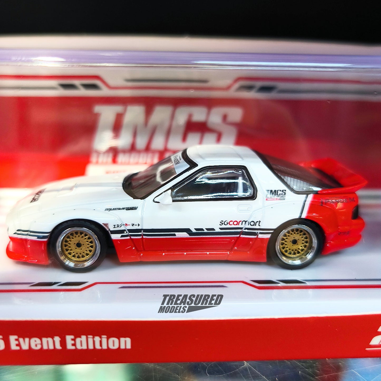Inno64 Mazda RX-7 FC3S Pandem Rocket Bunny TMCS Singapore 2025 Event Edition 1/64 Diecast