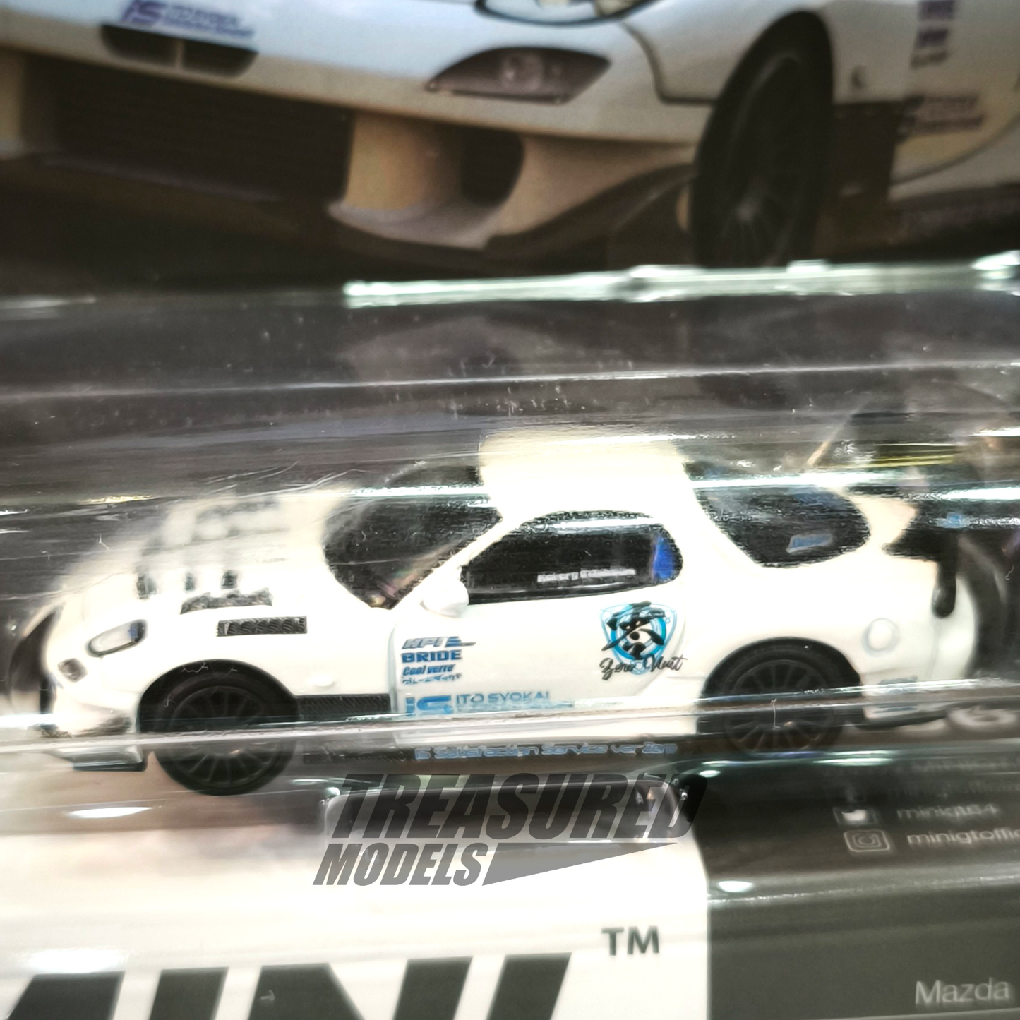 Mini GT Mazda RX-7 FD3S Itosyoukai Rei-gouki with RE Amemiya (Blister Packaging) 1/64 Die Cast