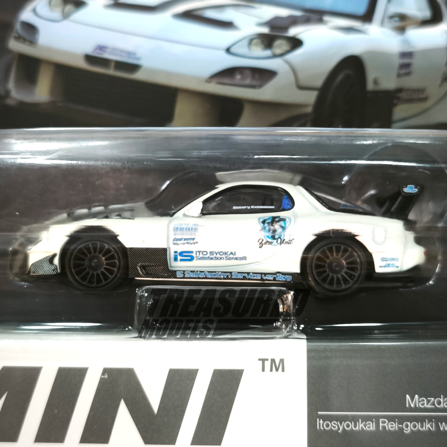 Mini GT Mazda RX-7 FD3S Itosyoukai Rei-gouki with RE Amemiya (Blister Packaging) 1/64 Die Cast