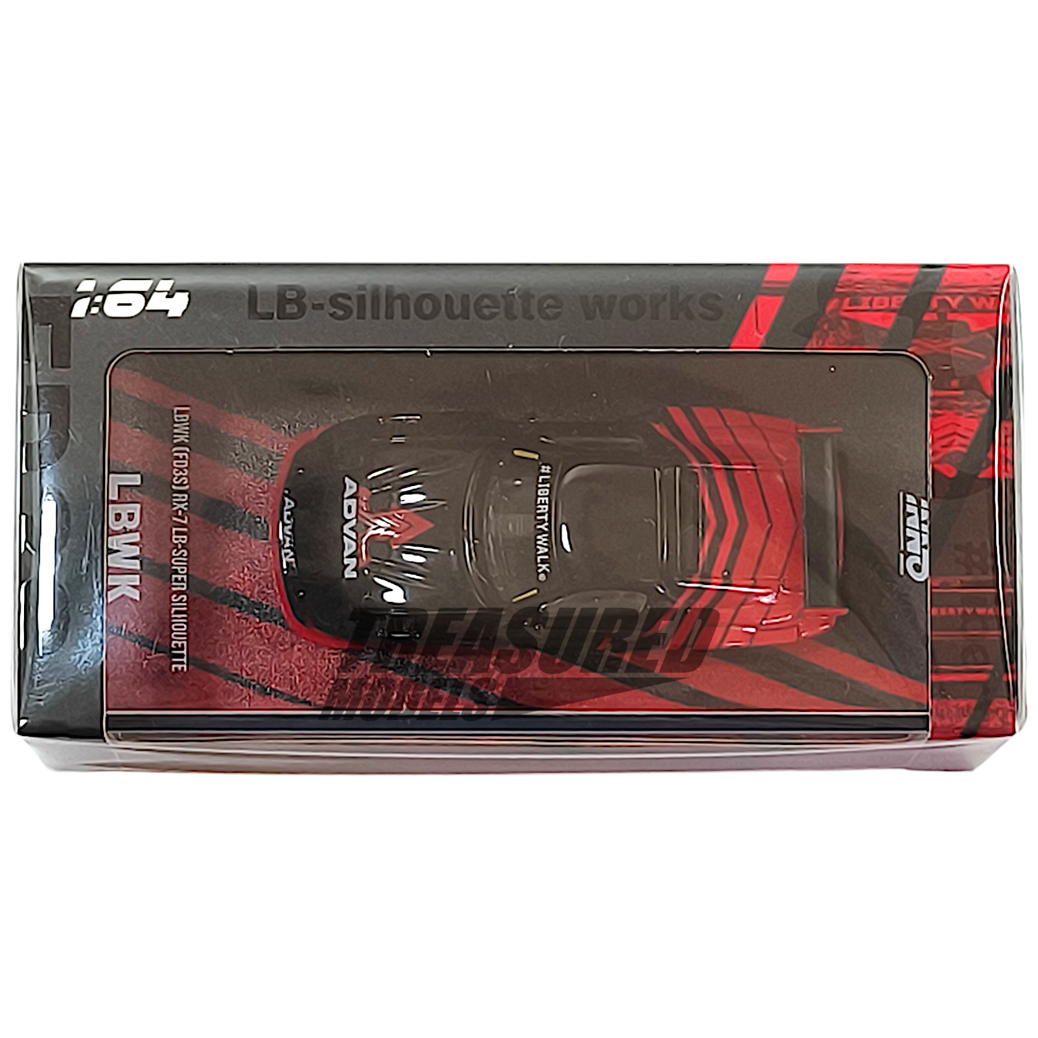 Inno64 Mazda RX-7 FD3S LB-Super Silhouette Advan Livery IN64-LBWK-RX7 ...
