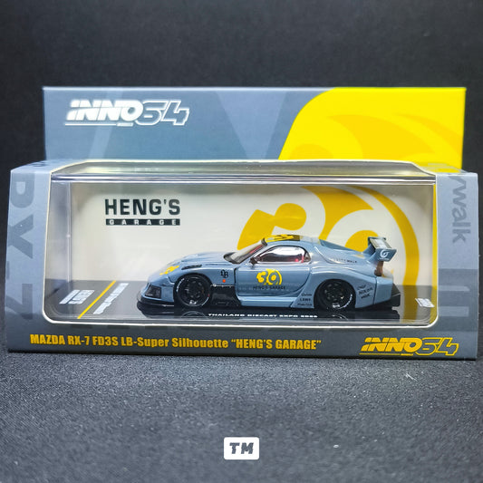 Inno64 Mazda RX-7 FD3S LB-Super Silhouette Heng's Garage TDE 2026 Event Edition 1/64 Diecast