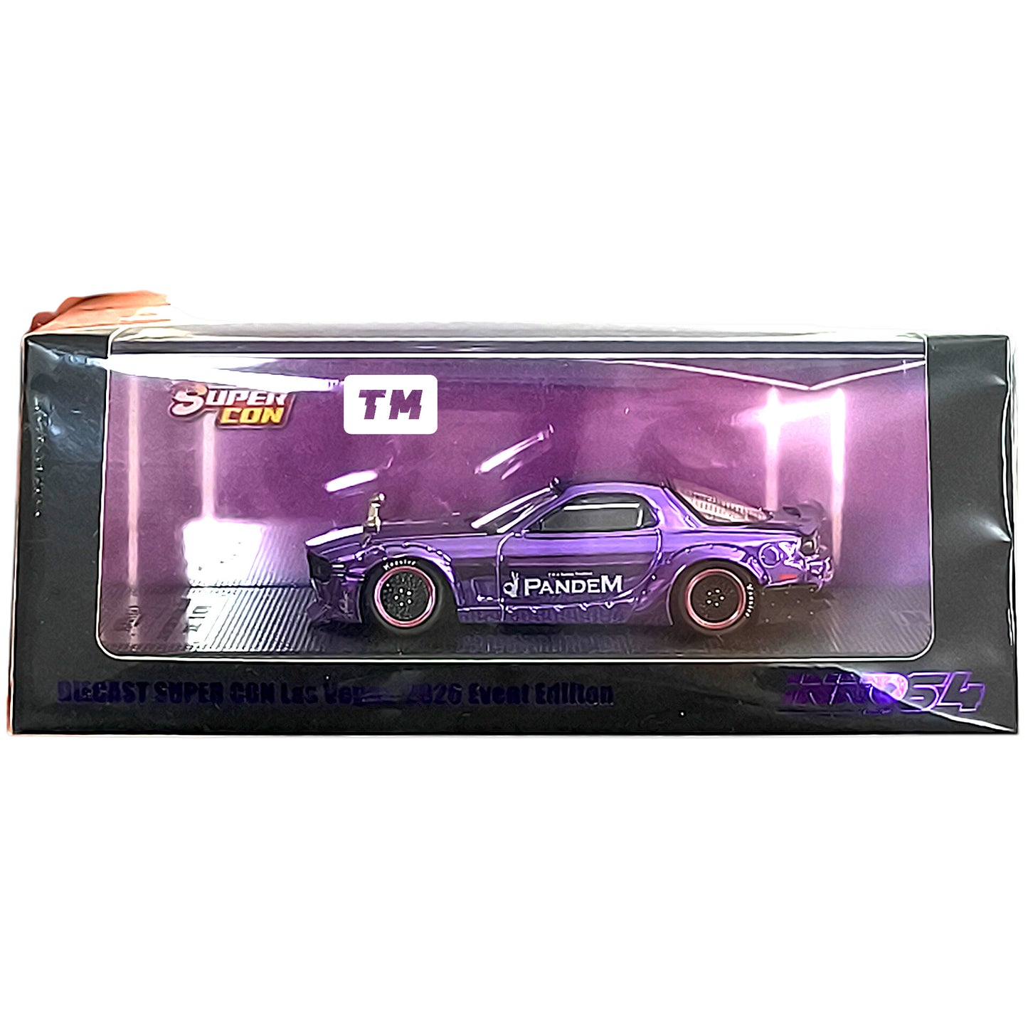 Inno64 Mazda RX-7 FD3S Pandem Rocket Bunny Diecast Super Con Las Vegas 2026 Event Edition 1/64 Diecast