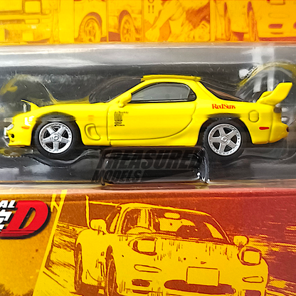 Hobby Japan Mazda RX-7 FD3S RedSuns Initial D Keisuke Takahashi VS Takumi Fujiwara Blister Packaging HJDMD002A 1/64 Diecast