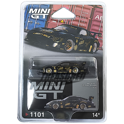 Mini GT Mazda RX-7 LB-Super Silhouette FD-NILES Blister Packaging MGT01101BL 1/64 Diecast