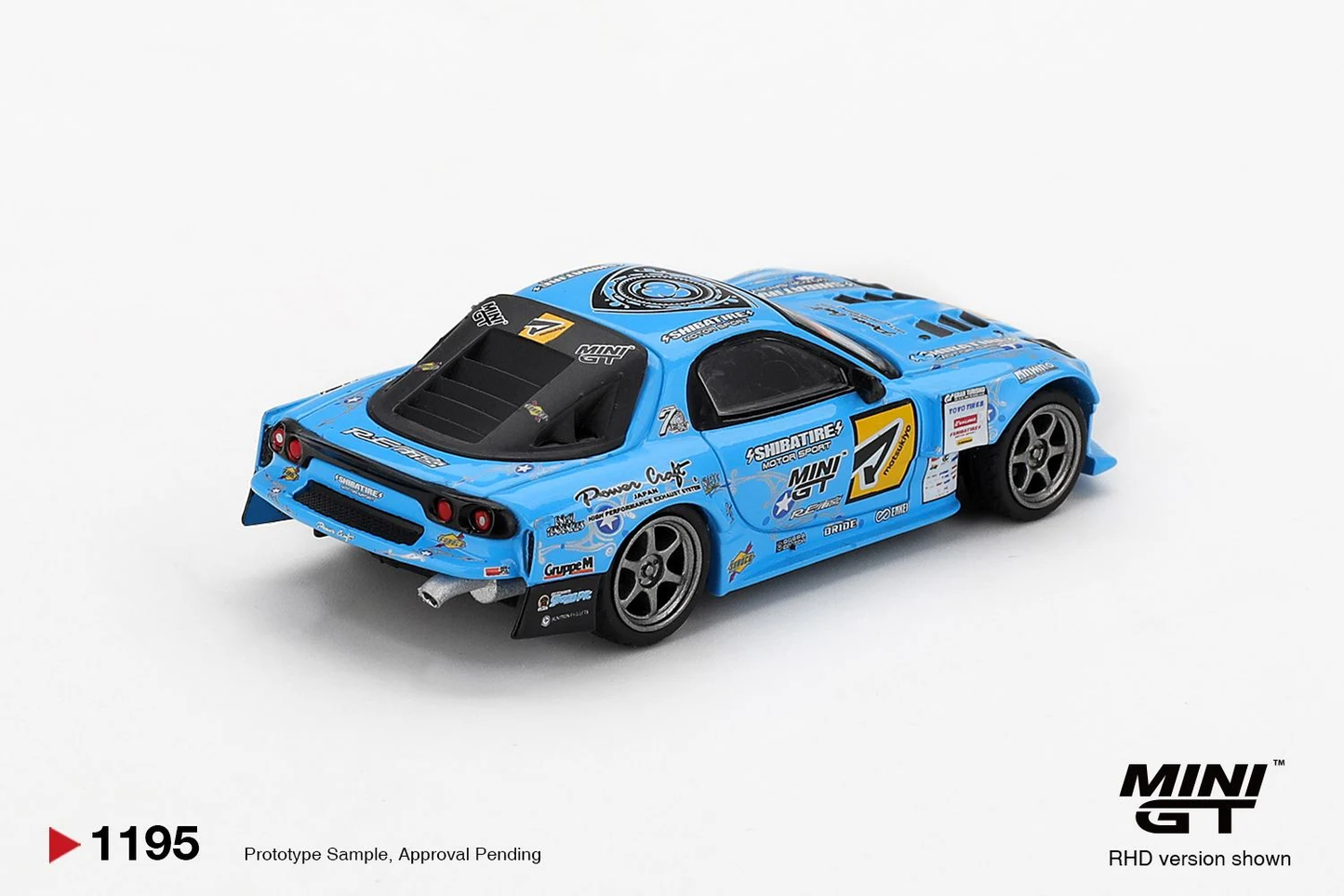 [Pre-Order] Mini GT Mazda RX-7 RE-Amemiya 2025 D1GP MGT01195 1/64 Diecast