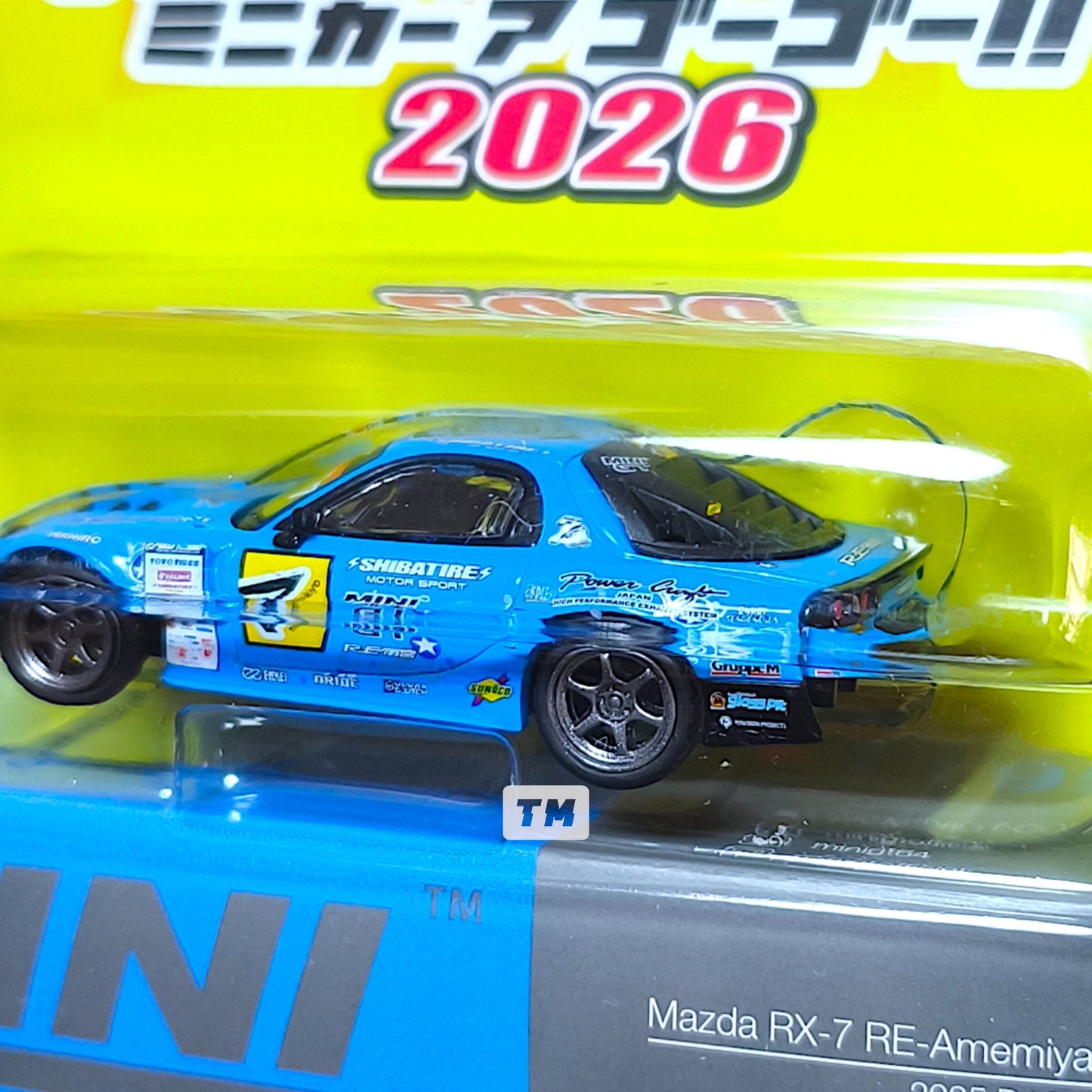 Mini GT Minicar A Go Go 2026 Event Exclusive Mini GT 2-Set Pcs Mazda RX-7 & Nissan S15 LBWK Blister Packaging MGT01157BL2 MGT01195BL2