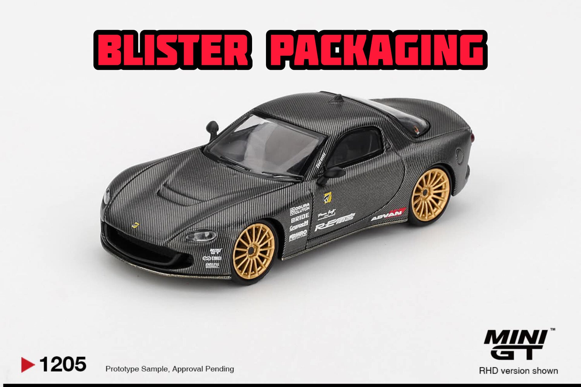 Pre-Order] Mini GT Mazda RX-7 RE-Amemiya Matsukiyo KOKU 3 Rotor NA