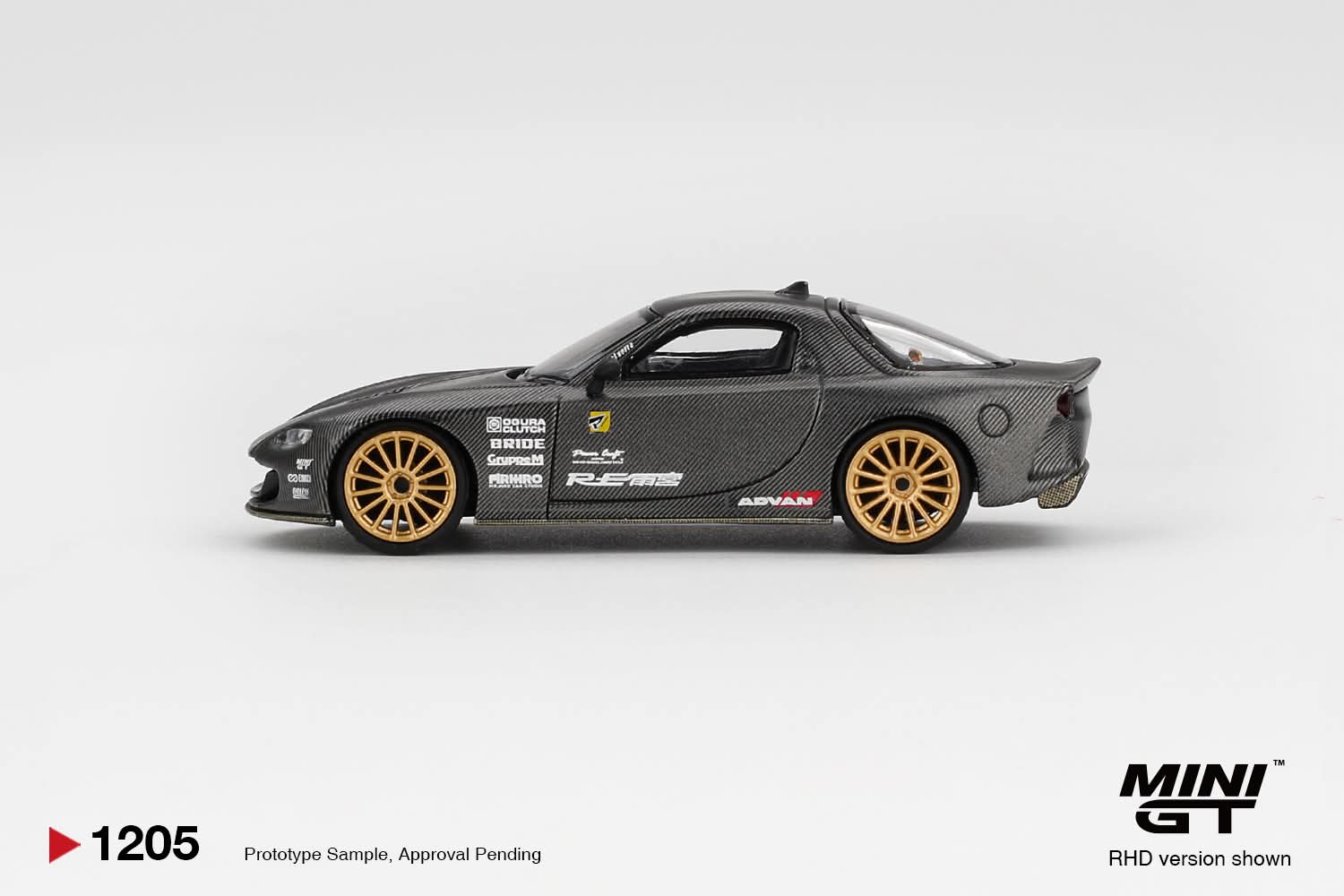 Pre-Order] Mini GT Mazda RX-7 RE-Amemiya Matsukiyo KOKU 3 Rotor NA