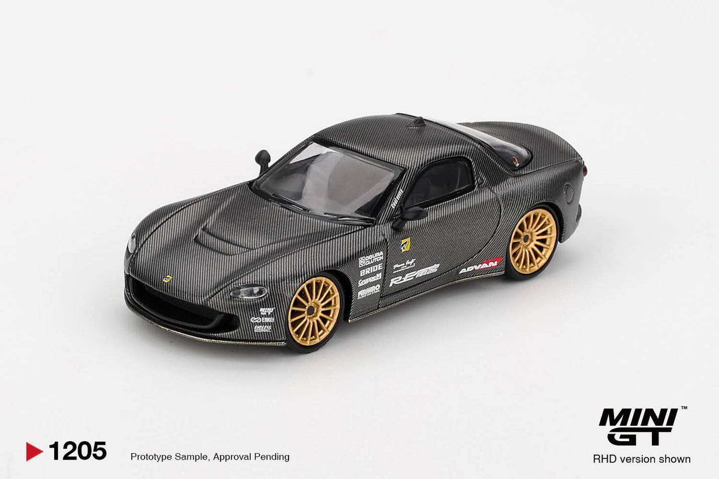 [Pre-Order] Mini GT Mazda RX-7 RE-Amemiya Matsukiyo KOKU 3 Rotor NA-7 TAS 2025 Best Tuned Car Award MGT01205 1/64 Diecast