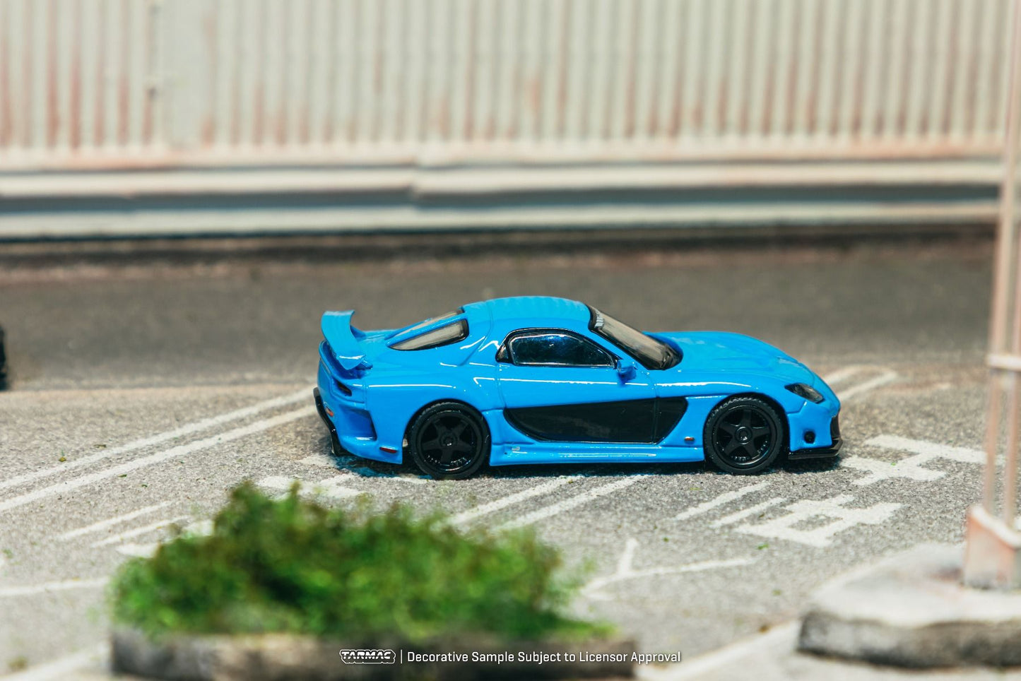 Tarmac Works Mazda RX-7 VeilSide Fortune7 Blue T64G-075-BL 1/64 Diecast