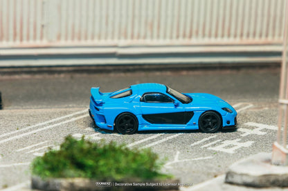 Tarmac Works Mazda RX-7 VeilSide Fortune7 Blue T64G-075-BL 1/64 Diecast